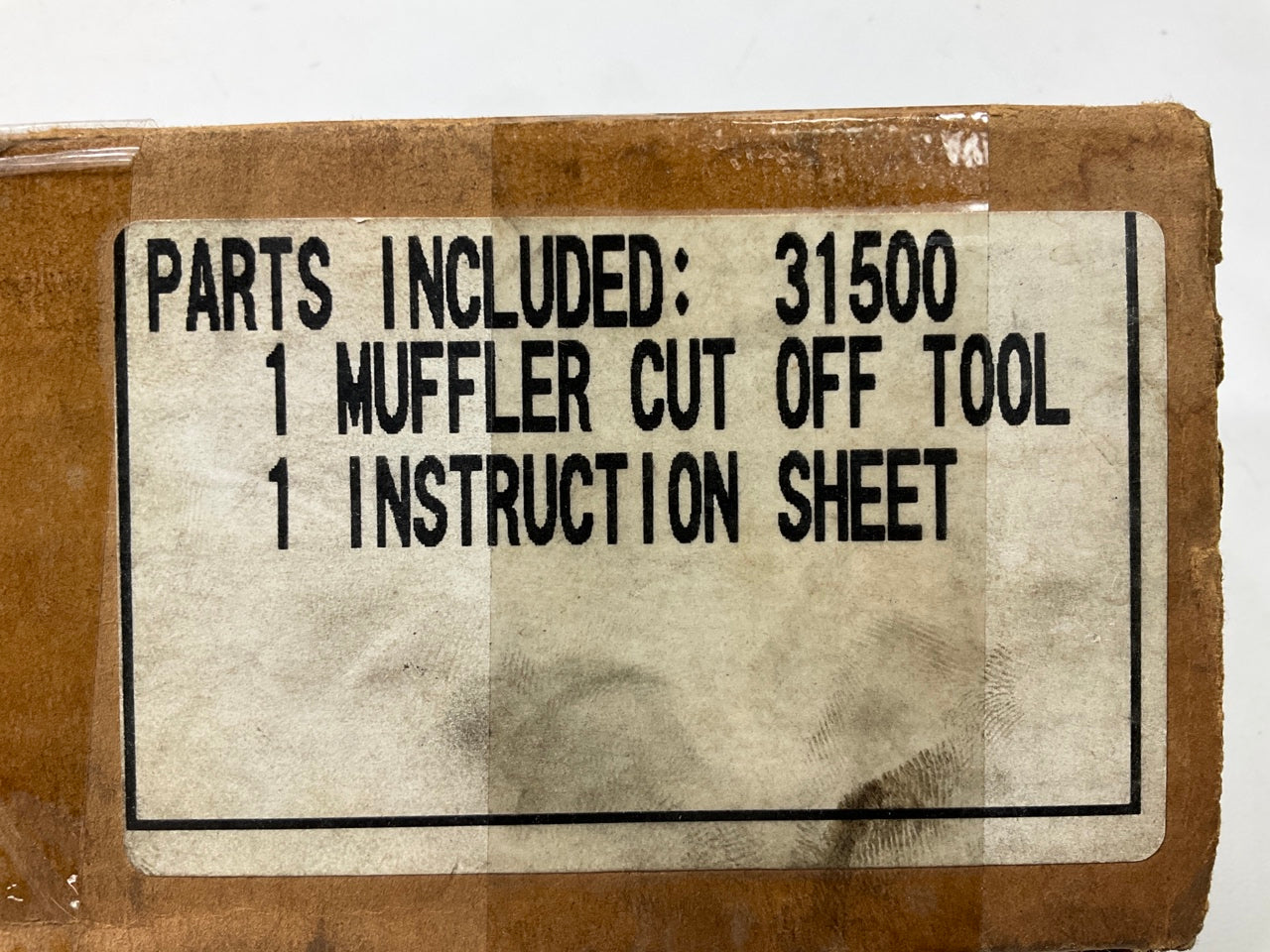 USED Tool #10 - Lisle 31500 Muffler Exhaust Cutter Tool 1-3/8''-2-1/2'' Pipe