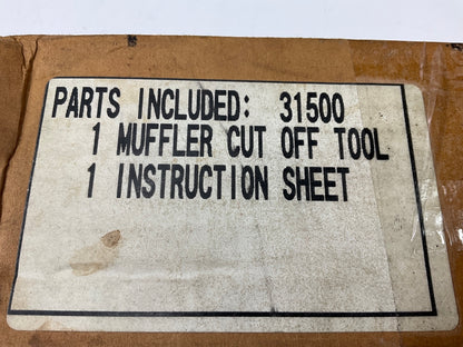 USED Tool # 8 - Lisle 31500 Muffler Exhaust Cutter Tool 1-3/8''-2-1/2'' Pipe, USA