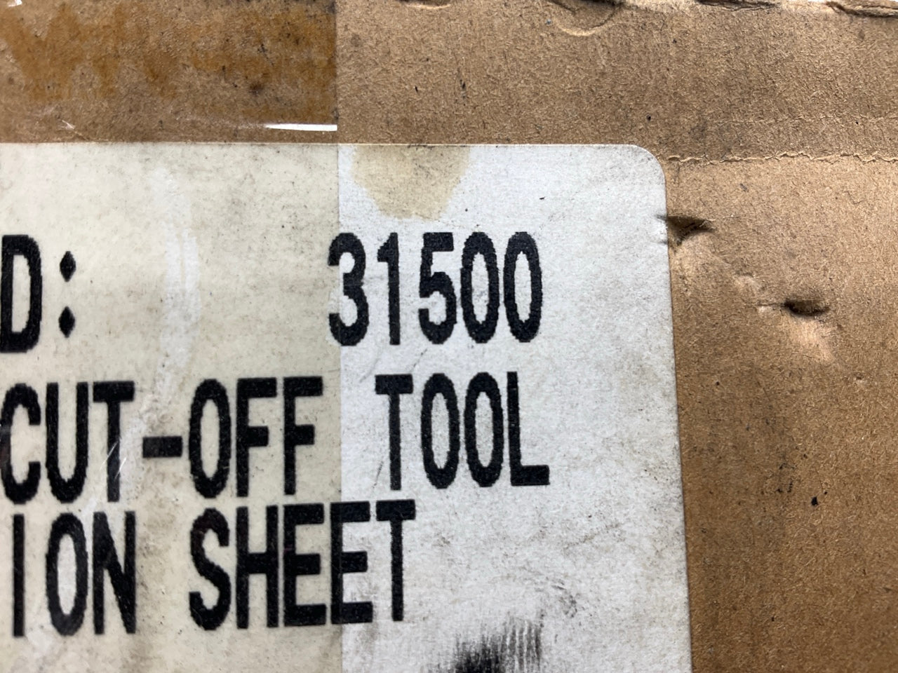 USED - Lisle 31500 Exhaust Cutter Tool, Big Range: 1-3/8'' To 2-1/2'' Exhaust Pipe