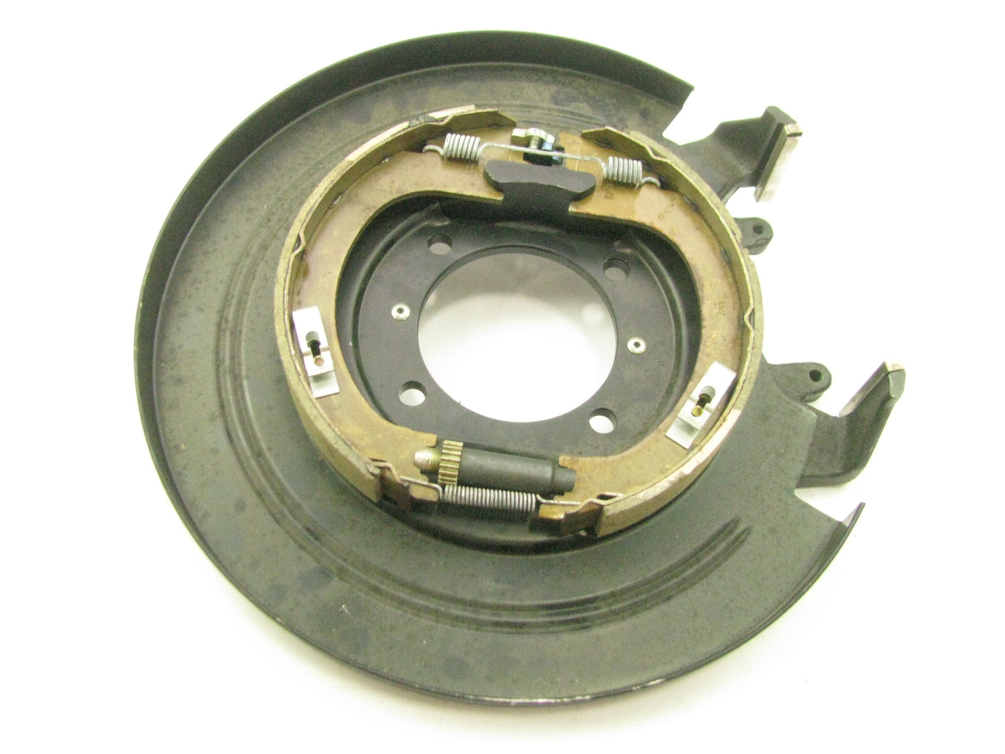 NEW UNBOXED 1997-98 Navigator LEFT Drum Brake Backing Plate Parking Brake Shoes