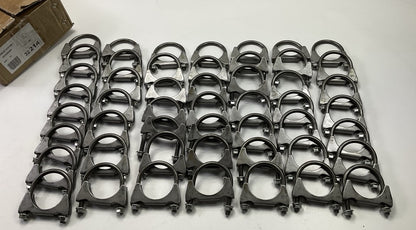 Lot Of 50 Clamps - Bulk Packed Walker 32214 Exhaust Clamps, 2-1/4''