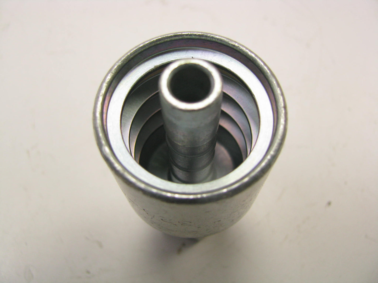 (1) NEW - 323-6157 XN Spiral -6 ORFS Straight Female Hydraulic Fitting For CAT