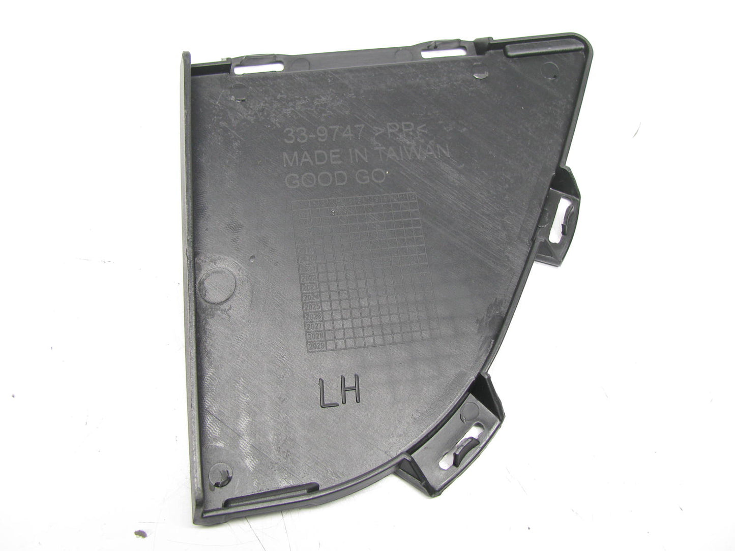 2011-2013 BMW X5 Left Bumper Grille Inner Cover Without M-Package Black