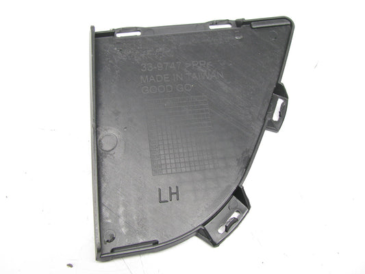 2011-2013 BMW X5 Left Bumper Grille Inner Cover Without M-Package Black