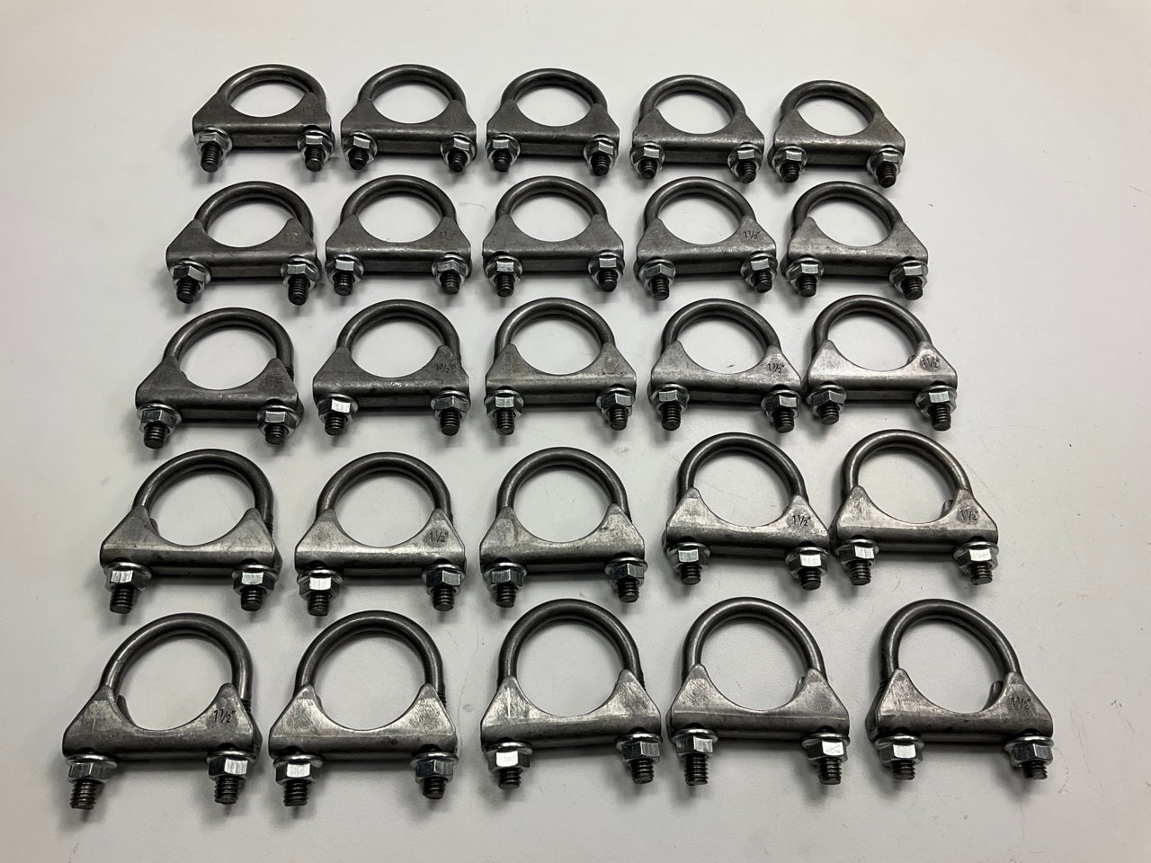 (25) Pack - 33112 Exhaust Clamps 1-1/2''   (1.5'')