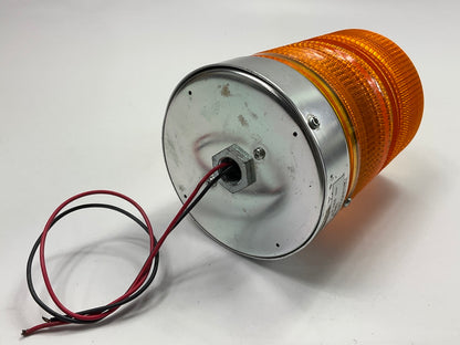 New Unboxed - Vintage Signal-stat 337-4 Orange Beacon Warning Lamp, 24V DC