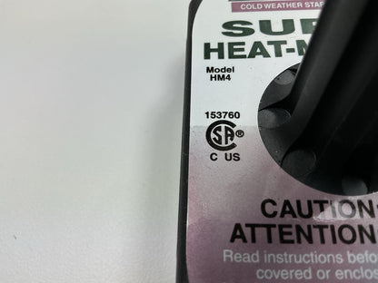 UNBOXED Zerostart 3400017 Portable Electric Heat Magnet Heater 200 Watts 120V