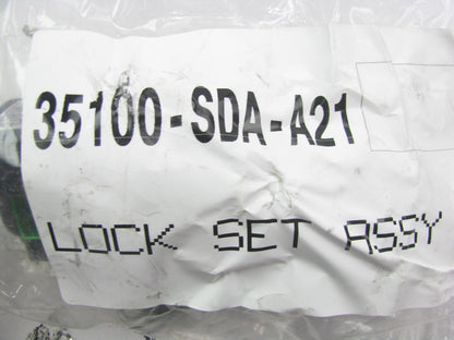 OUT OF BOX 35100-SDA-A21 Ignition Lock Cylinder And Switch W 3 Keys 03 Accord MT