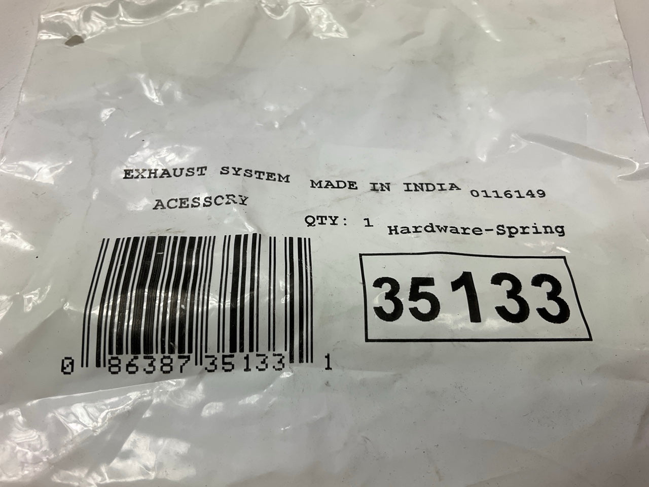 NEW - UNBOXED 35133 Exhaust Spring For 2003-2015 Toyota 4Runner, 2003-04 GX470