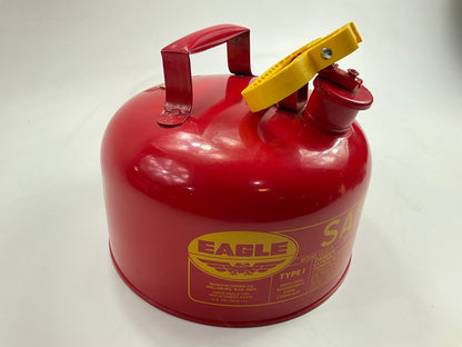 Eagle UI20FS Safety Gas Can, Type I, 2 Gallons