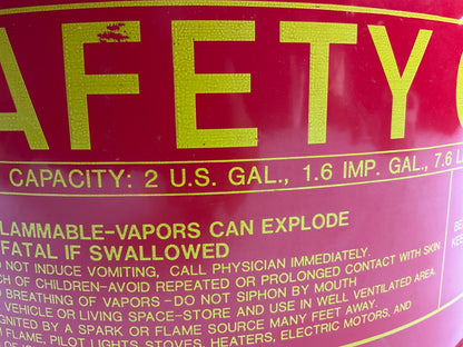 Eagle UI20FS Safety Gas Can, Type I, 2 Gallons