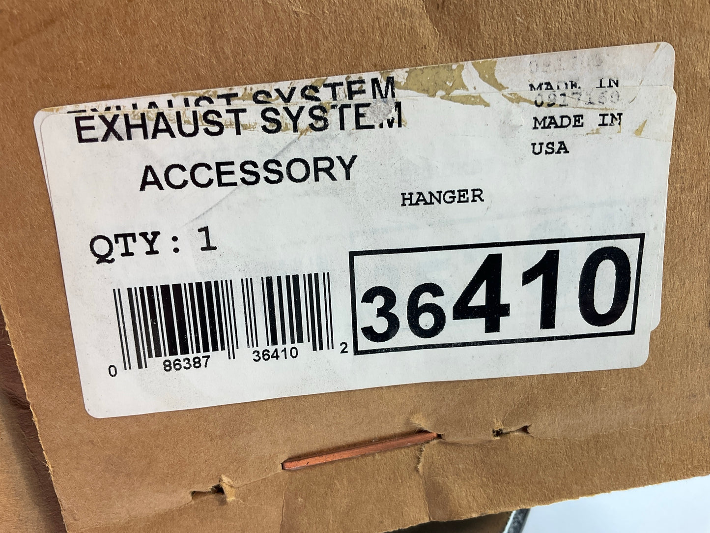 NEW - OUT OF BOX 36410 Exhaust System Hanger