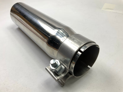 NEW UNBOXED Dynomax 36486 Slant Exhaust Tip - Polished, Stainless Steel 2.5'' In.