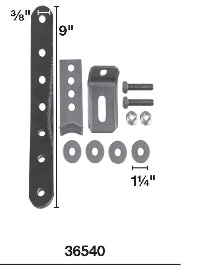 NEW UNBOXED Walker 36540 Universal Exhaust Hanger Bracket Kit - 9'' Long