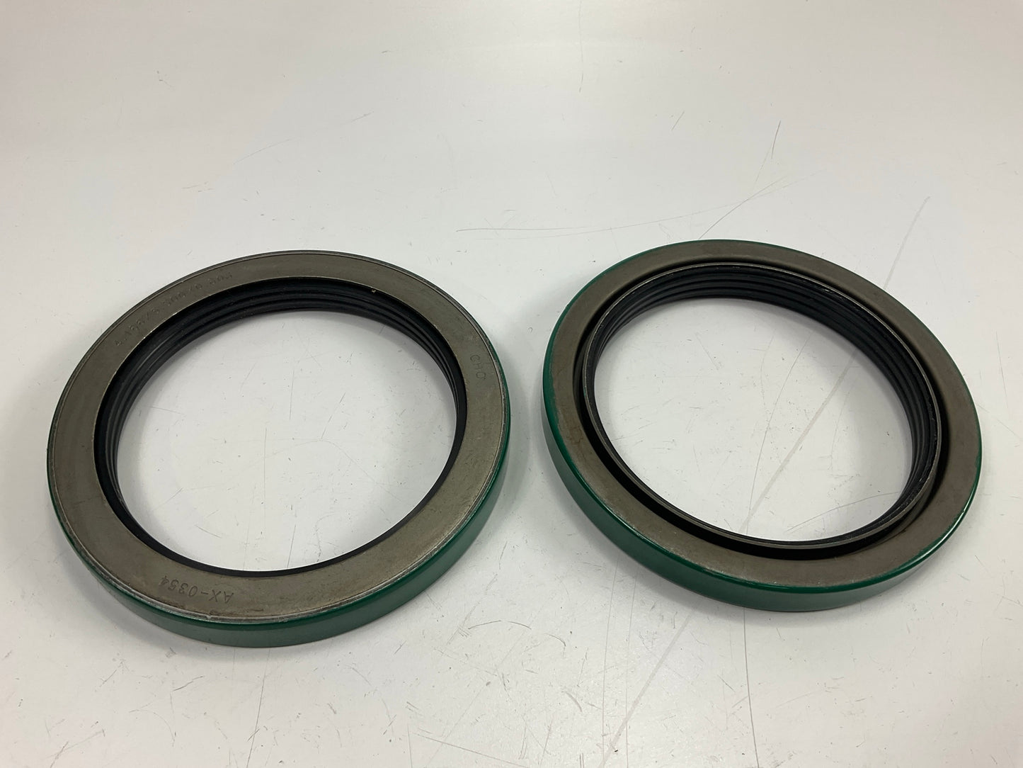 (2) NEW - OUT OF BOX 370106A Wheel Seal - 5.506'' OD X 4.166'' ID X 0.605'' W