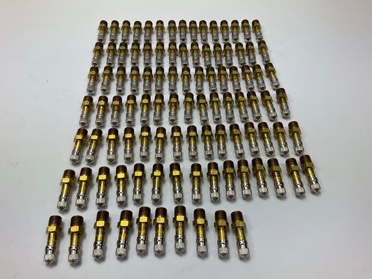 100 PACK -  38-900 1/8'' MNPT Long Tank Valves 38-900-100