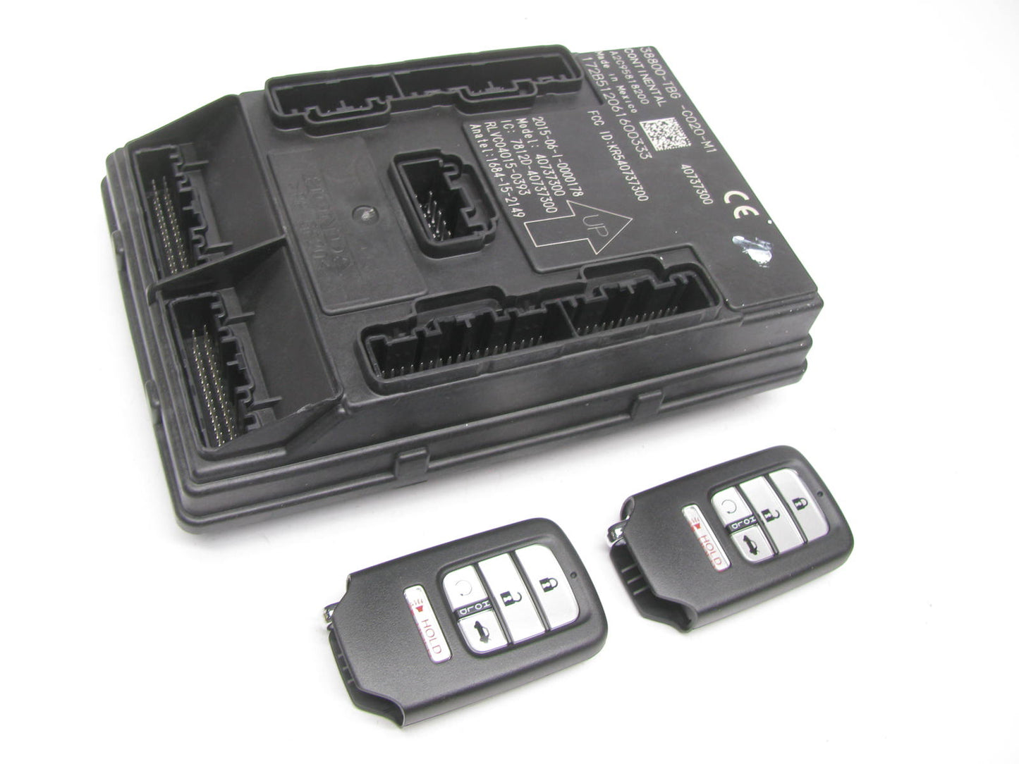 NEW UNBOXED 38011-TBG-C020-M1 Body Control Module & 2 Key Fobs 16-17 Civic Coupe