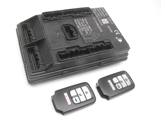 NEW UNBOXED 38011-TBG-C020-M1 Body Control Module & 2 Key Fobs 16-17 Civic Coupe