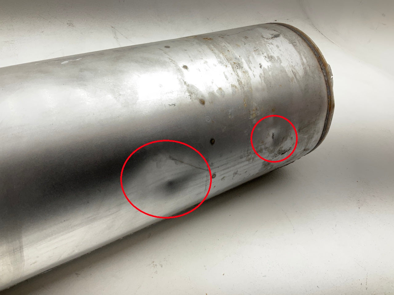 COSMETIC DAMAGE - Replacement 3873 Resonator Muffler For Peterbilt 387 61.5'' OAL