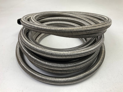 UNBOXED SPECTRE Stainless Steel Flex 1/2'' Oil Cooler Heater Hose 25 Ft Roll 25'