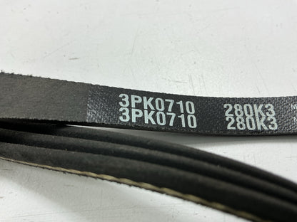 NEW - 3PK0710 Serpentine Belt For 1986-1989 Acura Integra 1.6L