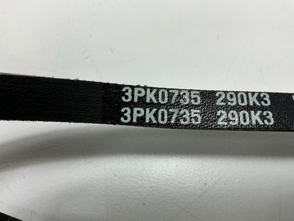 NEW - 3PK0735 Serpentine Belt - MADE IN USA