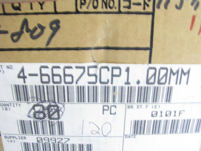 Bulk Packed TAIHO Rod Bearings 66675CP 1.00mm Set Of (4) For 83-89 Chrysler 2.6L