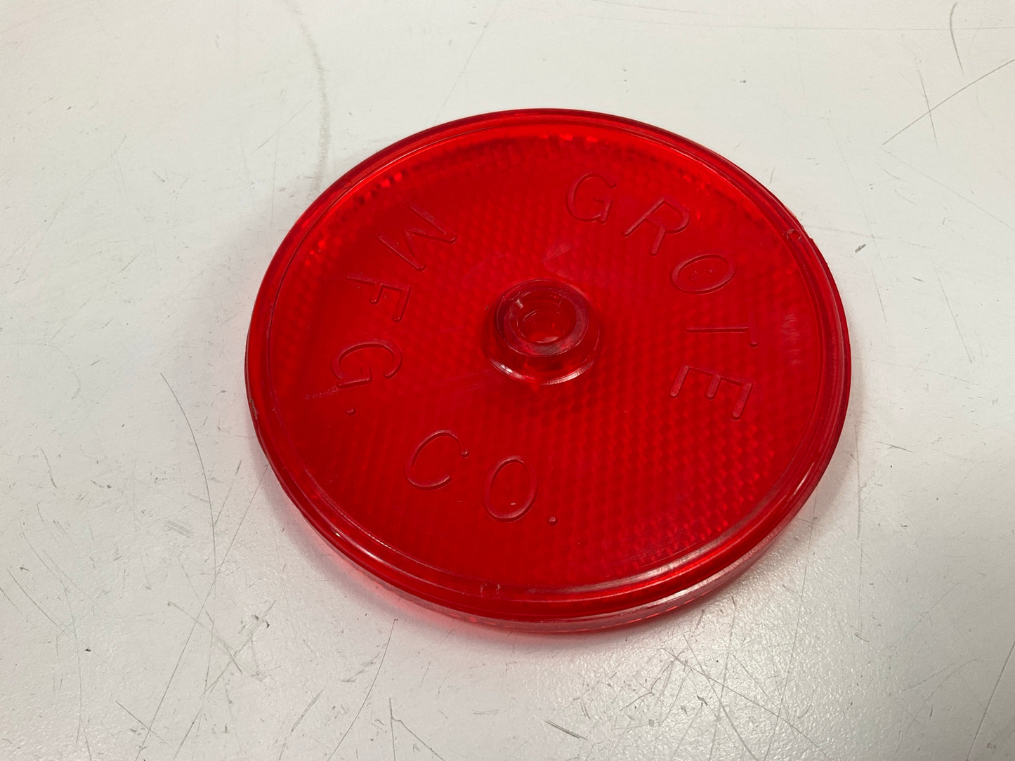 Grote 4015 Red 3.25'' Sealed Circular Light Lamp Reflector Lens SAE-A-75 DOT