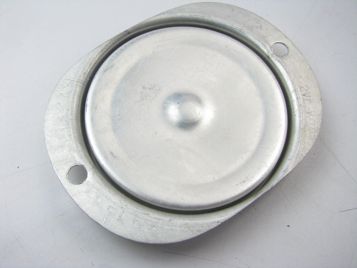 (x10) Reflex Reflector Yellow ( Amber) Steel Two-Hole Mounting Reflector