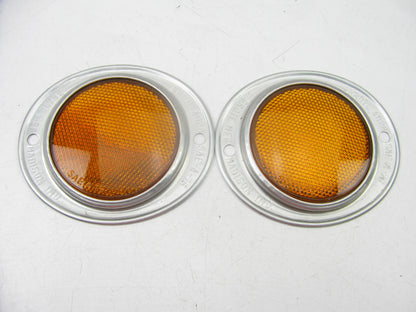 NEW OUT OF BOX  - (2) Grote 4023 Side Marker Reflectors, 4-5/8'' AMBER