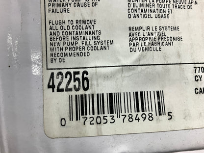 NEW - OUT OF BOX 42256 Engine Water Pump For 1993-1995 Toyota 3.0L-V6
