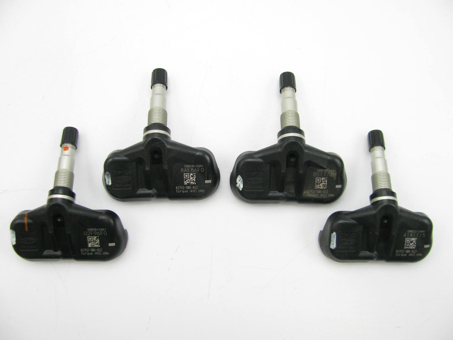 (4) NEW - OUT OF BOX 42753-SWA-A03 TPMS Tire Pressure Monitor Sensor