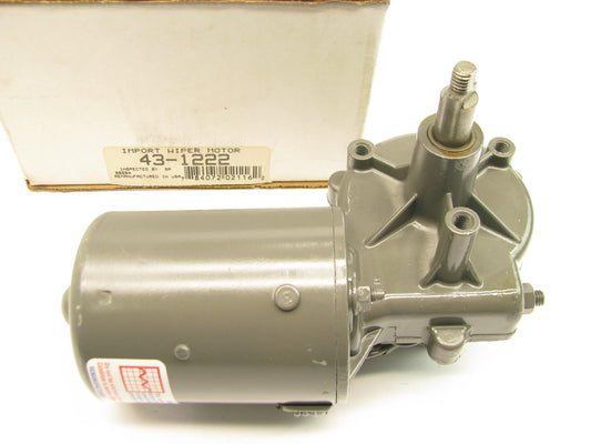 REMAN - OUT OF BOX - 43-1222 Windshield Wiper Motor For 1979-82 Nissan 210