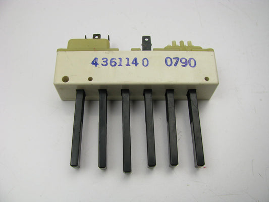 NEW - OUT OF BOX - OEM 4361140 HVAC A/C Heater Control Switch