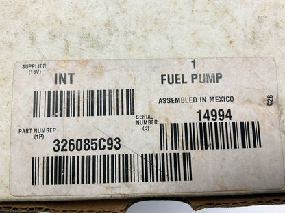 NEW 4459 Mechanical Fuel Pump 326085C93 -  Elgin Sweeper, Austin Western