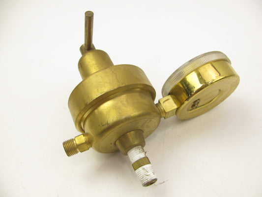 NEW - UNBOXED Harris 447-50-CR High Flow Back Entry Regulator W/ Gauge 7/8''-14RH
