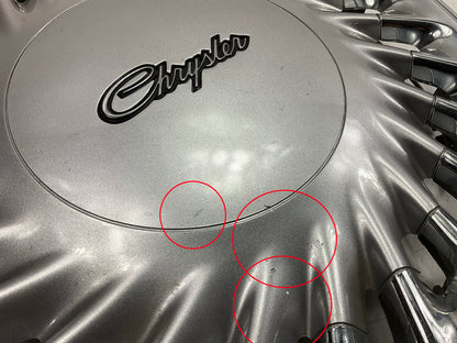NEW - SCRATCHED - SEE PHOTOS - OEM 4472454 Wheel Hub Cap Cover 92-93 New Yorker