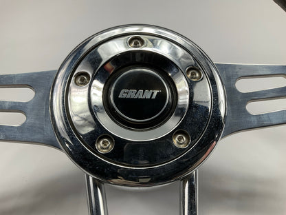 COSMETIC DAMAGE, ACTUAL ITEM SHOWN - Grant 457 13-3/4'' Club Sport Steering Wheel