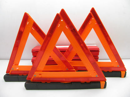 CORTINA 45TX49 Triangle Safety Kit, 12'' Height, Set Of 3