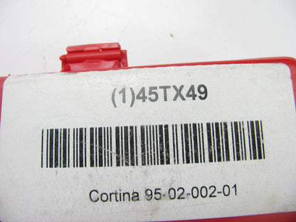 CORTINA 45TX49 Triangle Safety Kit - ONE WARNING TRIANGLE, 12'' Height