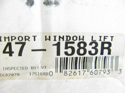 NEW - OUT OF BOX  Power Window Regulator W/ Motor Front Left Driver 94-97 Accord