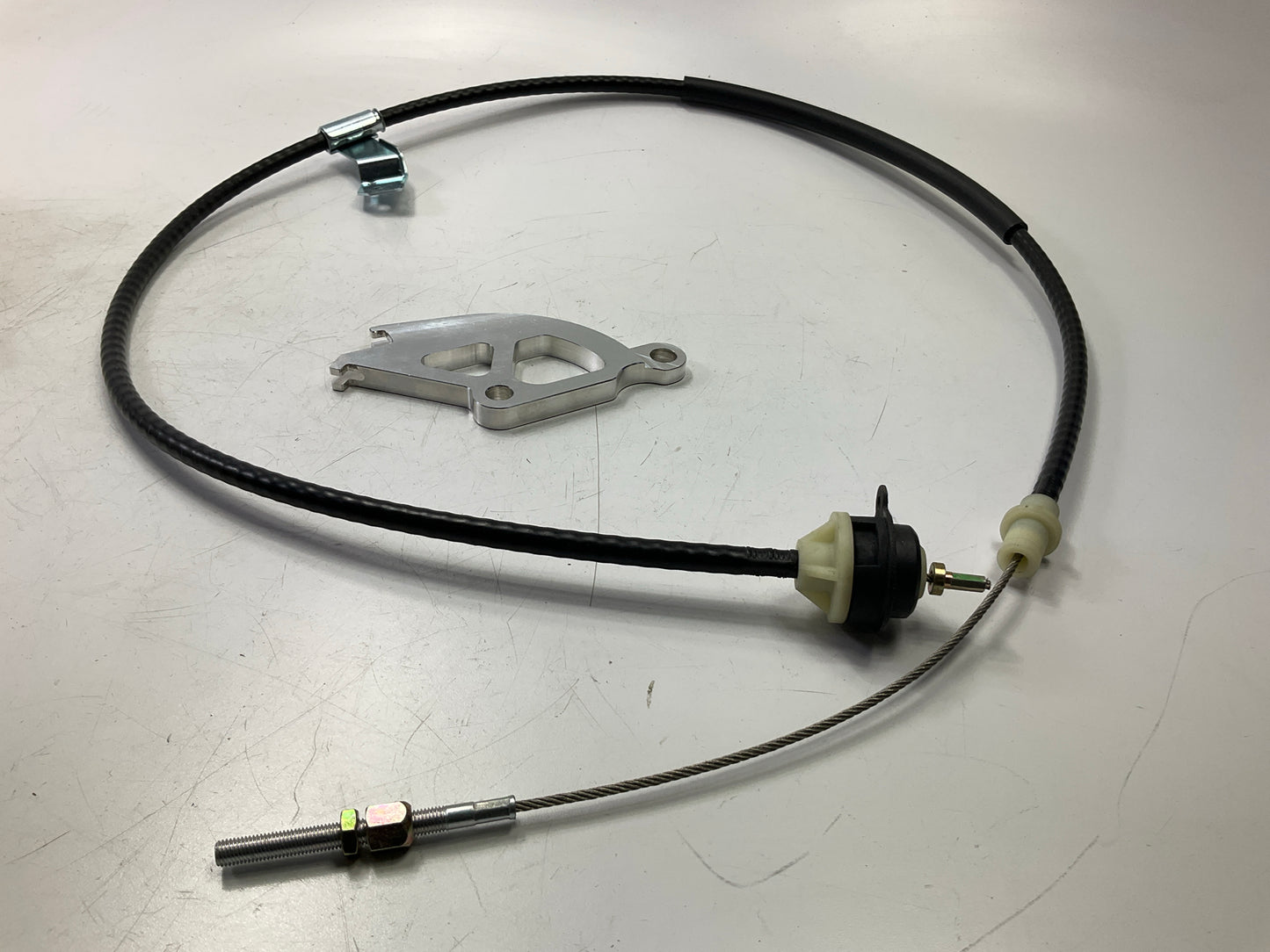 New Aftermarket 48127 Clutch Cable Kit For 1996-2004 Ford Mustang
