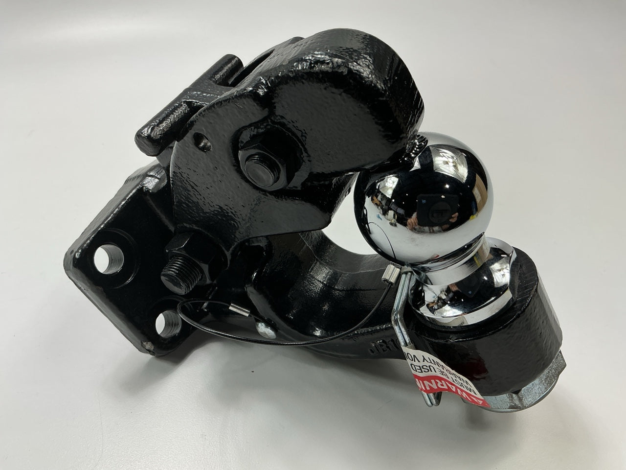 W/O HARDWARE Curt 48190 Ball & Pintle Hitch (2'' Ball, 16,000 Lbs. Max Capacity)