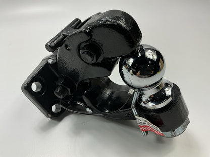 W/O HARDWARE Curt 48190 Ball & Pintle Hitch (2'' Ball, 16,000 Lbs. Max Capacity)