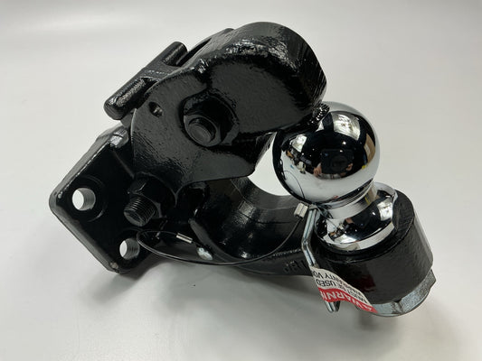 W/O HARDWARE Curt 48190 Ball & Pintle Hitch (2'' Ball, 16,000 Lbs. Max Capacity)