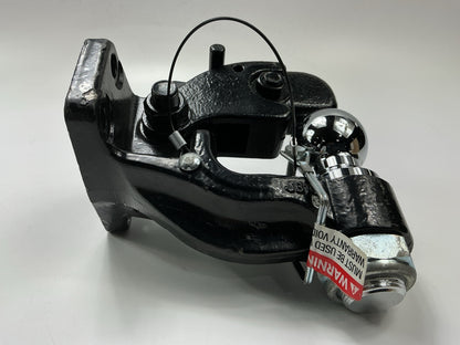 W/O HARDWARE Curt 48190 Ball & Pintle Hitch (2'' Ball, 16,000 Lbs. Max Capacity)