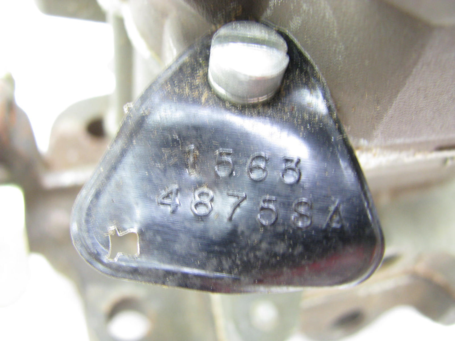 USED CORE - 4875SA-CORE2 Carter 2-BBL WGD Carburetor 1965-1967 Pontiac 389 & 400