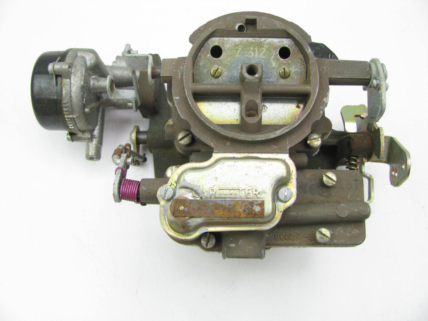 USED CORE - 4875SA Carter 2-BBL WGD 1965-1967 Pontiac 389 & 400