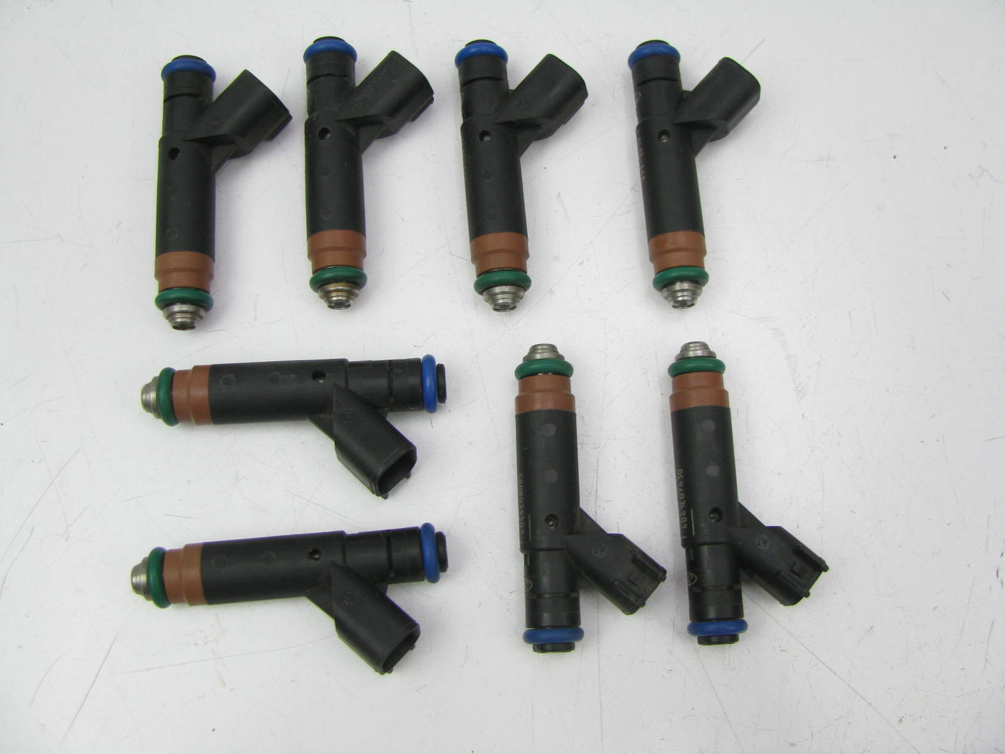(8) NEW - OUT OF BOX - OEM FORD 4L8E-A4A Fuel Injector