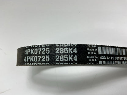 NEW - 4PK0725 Serpentine Belt - MADE IN USA